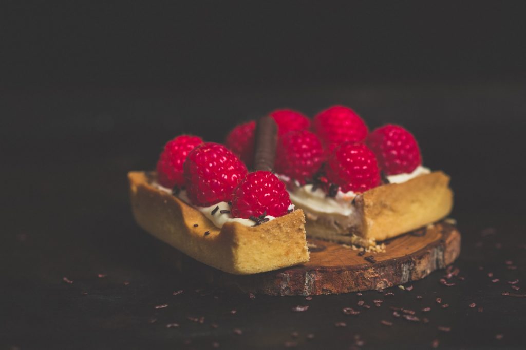 pâtisserie surgelée tartelette framboises