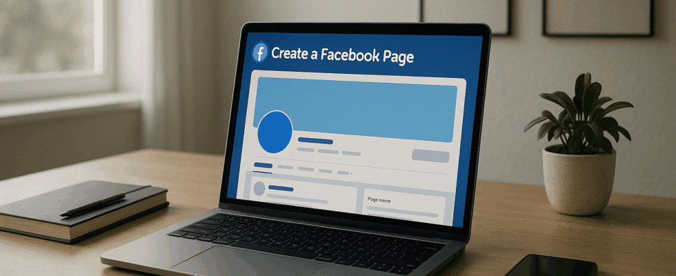 créer une page facebook