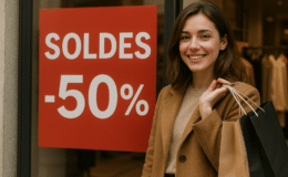 centre commercial en hiver