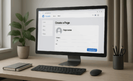 créer une page facebook