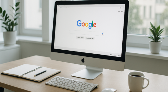 créer une page google